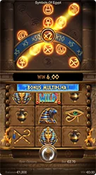 Symbols of Egypt · Panduan Mekanisme Pengali dan Garis Bonus Symbols of Egypt